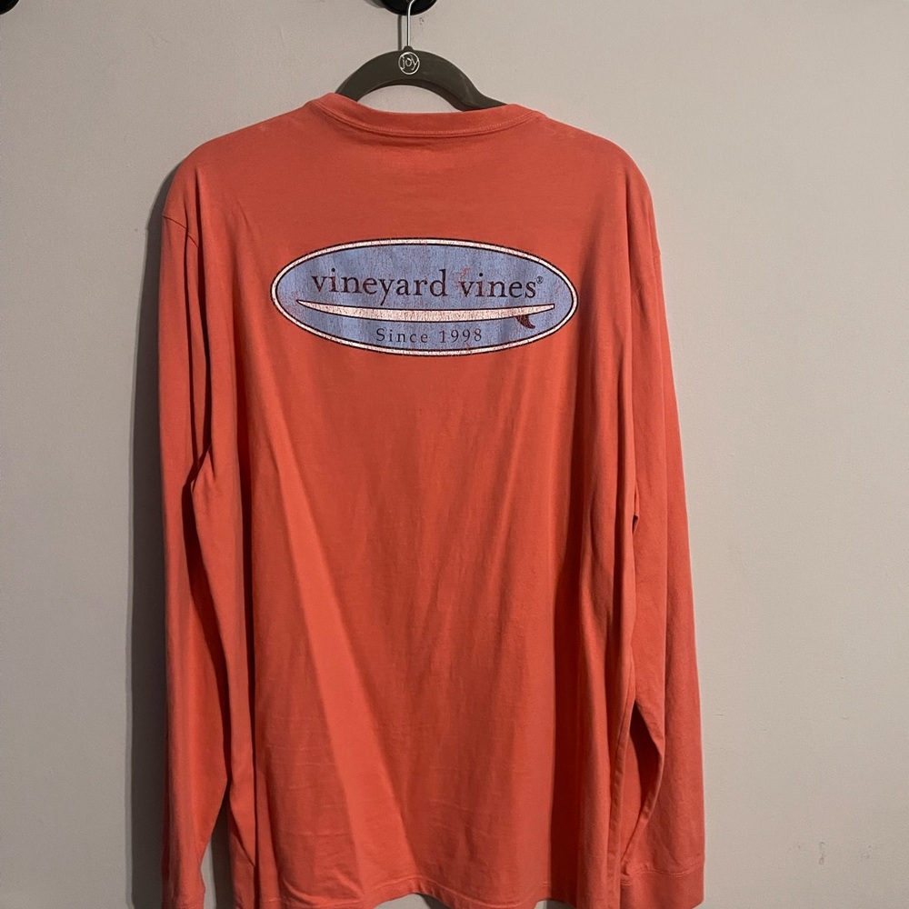 Vineyard Vine Long Sleeve Surfer Tshirt Size XL
